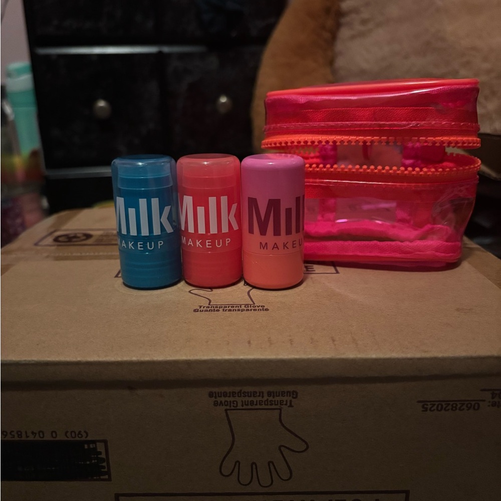 Milk Makeup Trio with Vibrant Pouch (New)